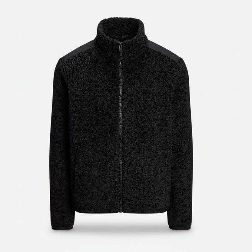 Curly Pile Fleece Jacket