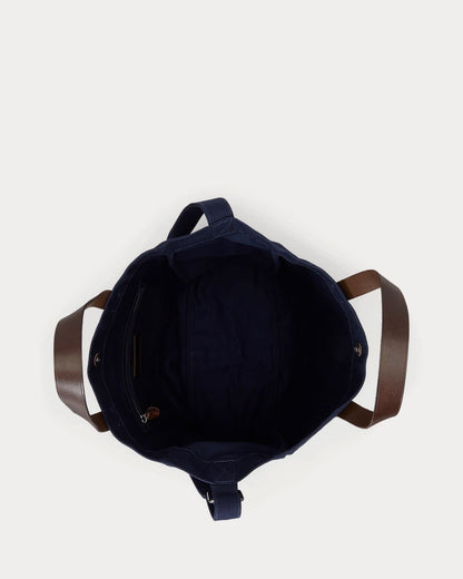 Polo Bear Canvas Shopper Tote